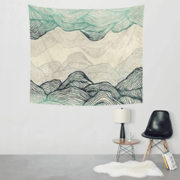 Dreamland Mountains Tapestry