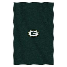 Packers OFFICIAL NFL "Dominate" Sweatshirt Throw Blanket;  54" x 84"