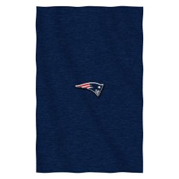 Patriots OFFICIAL NFL "Dominate" Sweatshirt Throw Blanket;  54" x 84"