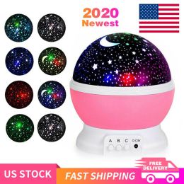 Star Light Kid Sleep Night Sky LED USB Romantic Starry Projector Cosmos Lamp